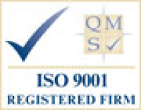 ISO 9001 registered firm logo