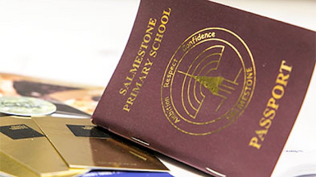 Foil printed passport