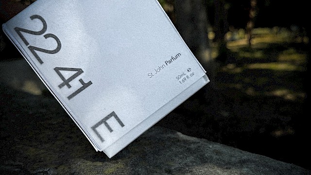 Sustainable Perfume Packaging for St John Parfum, Haeckels